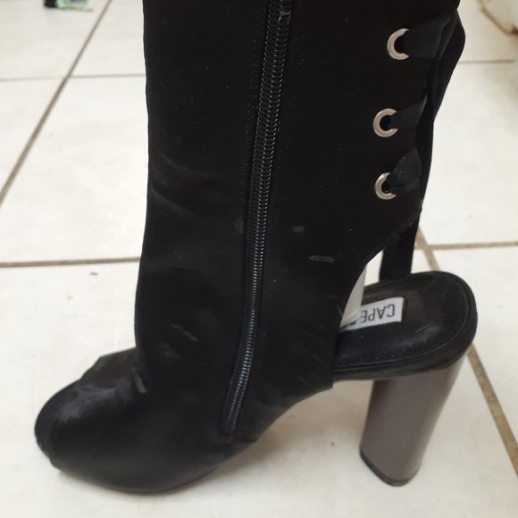 Brand New Cape Robbin Open Toe Booties- 6.5 - Picture 2 of 3